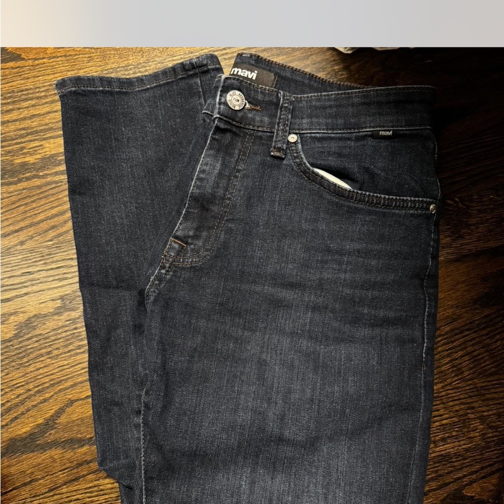 Mavi Men's Deep Indigo straight cut Jeans